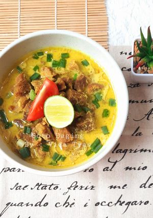 Foto resep Soto Daging