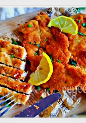 Foto resep Chicken Schnitzel simple