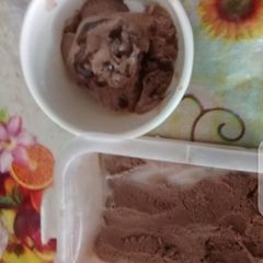 Choco chip ice-cream A picture of Choco chip ice-cream.
