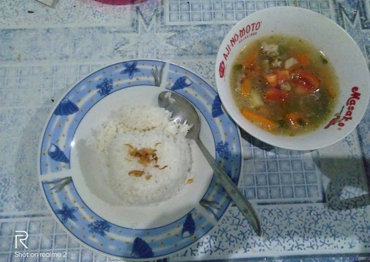 Resep sop daging/buntut