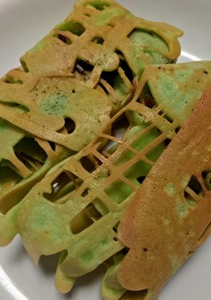 Foto resep Kue Sarang Laba-laba Ijo