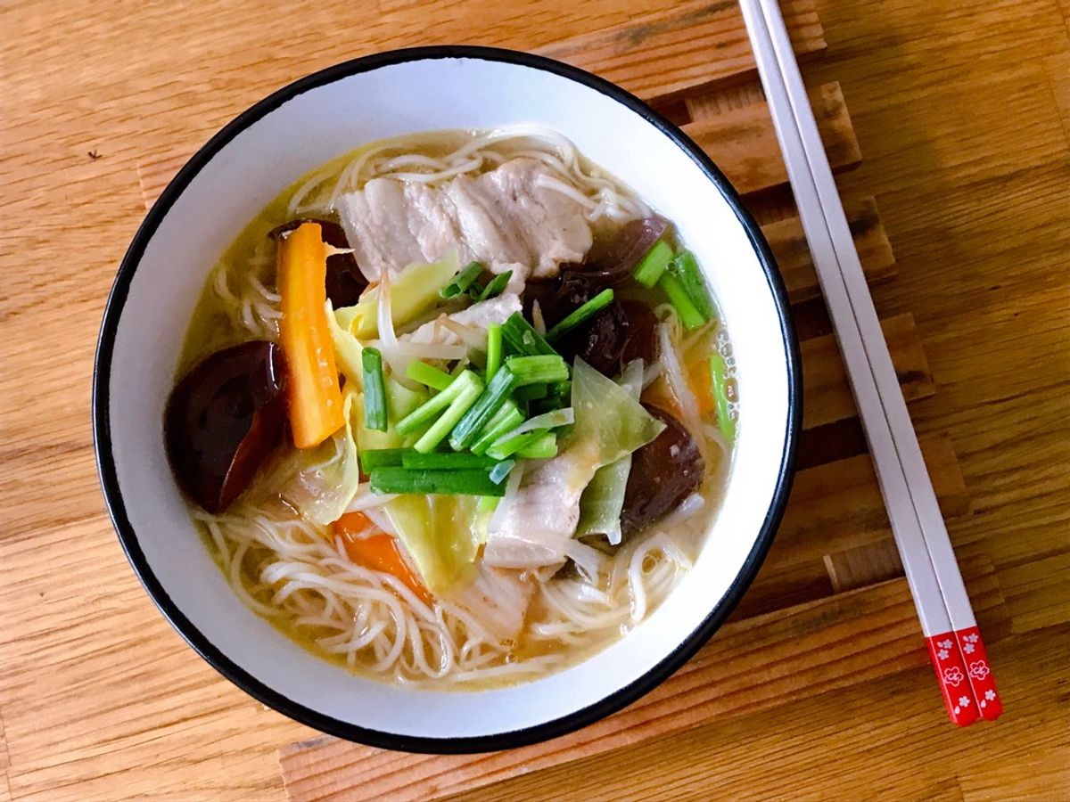 Tan Men タンメン - Mì Ramen Súp Thịt Heo Rau Củ