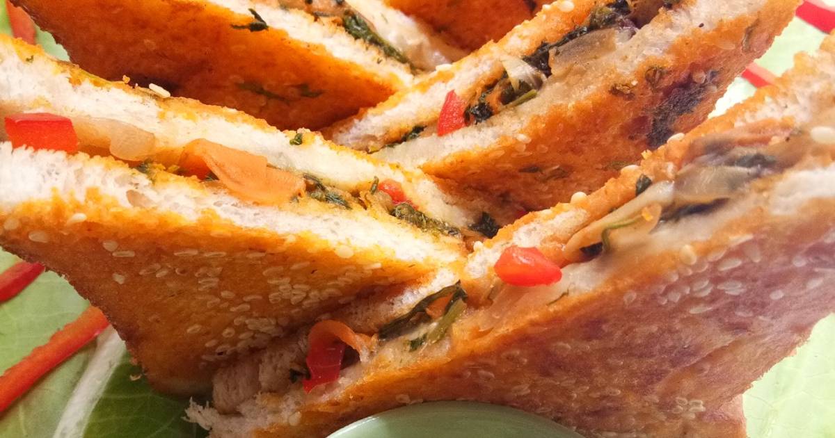 Spinach & Banana Sandwich Recipe by Lekha Toraskar Cookpad