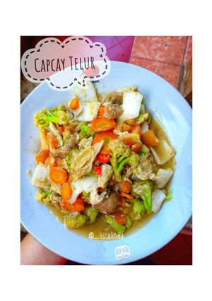 Foto resep Capcay Telur