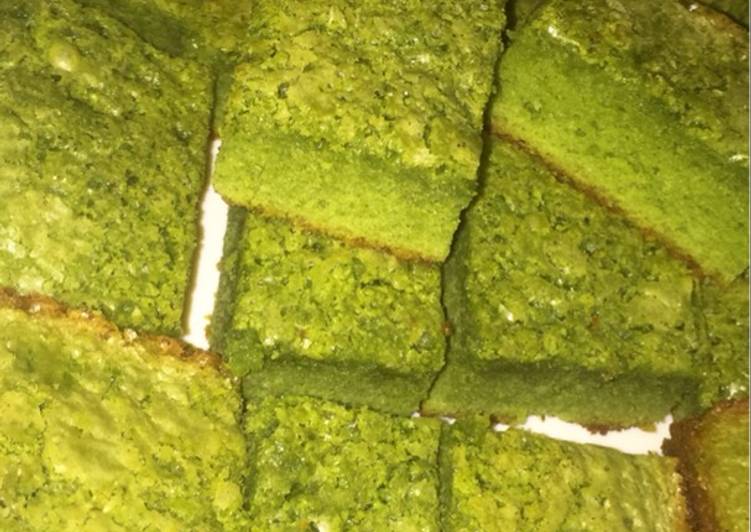 Fudgy Brownies Matcha