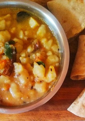 আলুর সাম্বার(Aloo sambhar recipe in Bengali) রেসিপির প্রধান ছবি