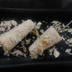A picture of Malai Kulfi (from leftover rice).