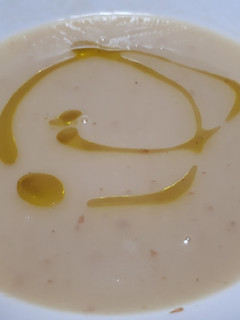 Una foto de Sopa crema de cebolla