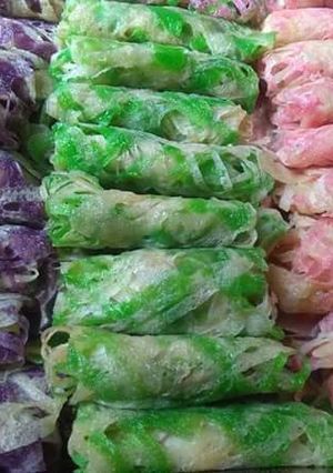Foto resep Kue jala isi pisang