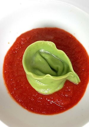 Foto di Tortelloni tricolore