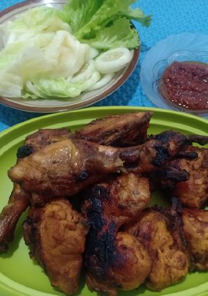 Foto resep Ayam Bakar Bumbu Rujak