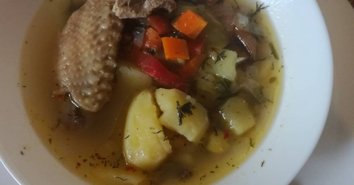 Шурпа Из Курицы Фото