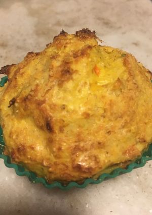 Una foto de Muffins de coliflor