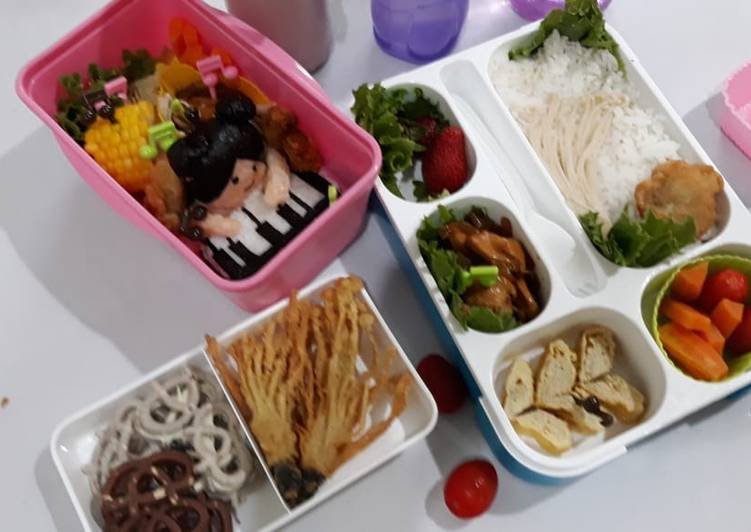 Mommy bento pianis enoki crispy