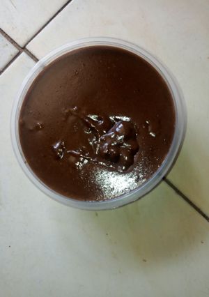 A picture of Home made chocolate.