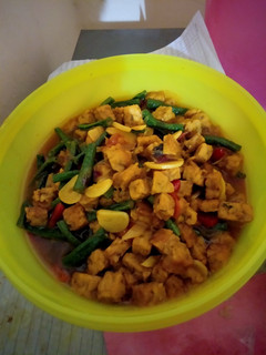 Foto resep Kacang panjang oseng tempe