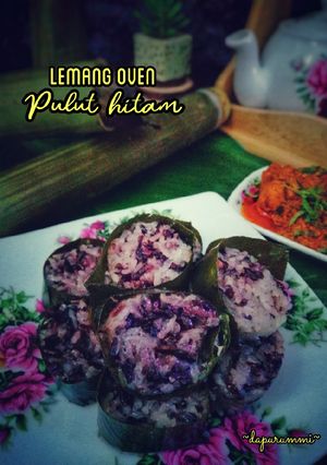 Gambar Lemang Oven Pulut Hitam