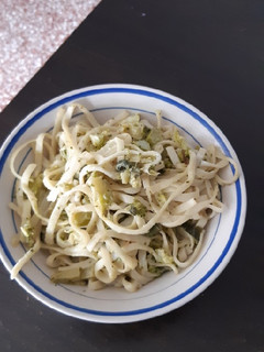 Una foto de Fideos con salsa de Brócoli