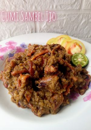 Foto resep Cumi Sambel Ijo