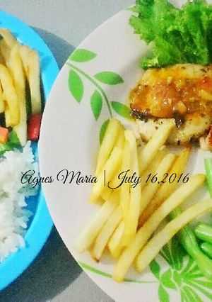 Foto resep Steak ayam (chicken steak)