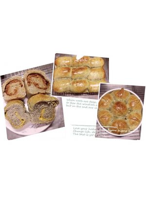 多多*麥香芝麻起司麵包 的食譜成品照片