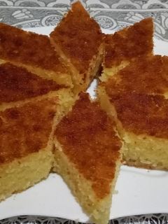 صورة لوصفة بسبوسة بجوز الهند 🥥🥥🥥