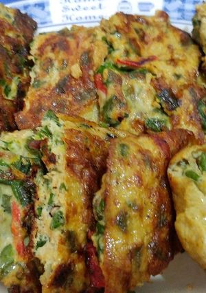 Foto resep Dadar telur vegetable