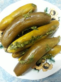 صورة لوصفة مخلل خيار