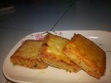 Gabin goreng isi ragout sayur