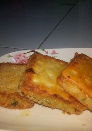 Foto resep Gabin goreng isi ragout sayur