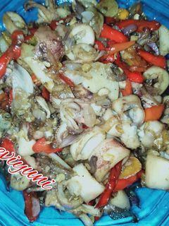 Foto resep Cumi asin simple