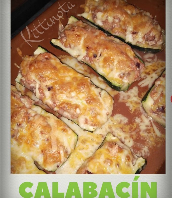 Foto principal de Calabacín relleno de atún (Thermomix)