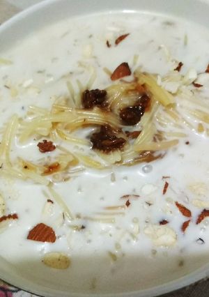 A picture of Custard flavour sevia.