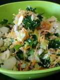 Ensalada de col y semillas