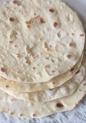صورة لوصفة خبز التوريتلا