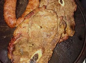 Una foto de Asado/ Bocado ancho al horno súper fácil!!😅👌