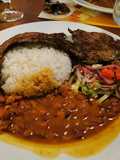 Arroz con menestra y carne asada 🥩🍛