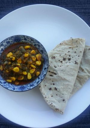 A picture of Spinach Corn.