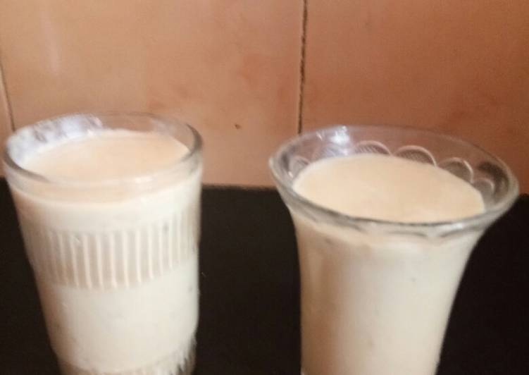 Recipe of Any-night-of-the-week Chickoo Milk Shake