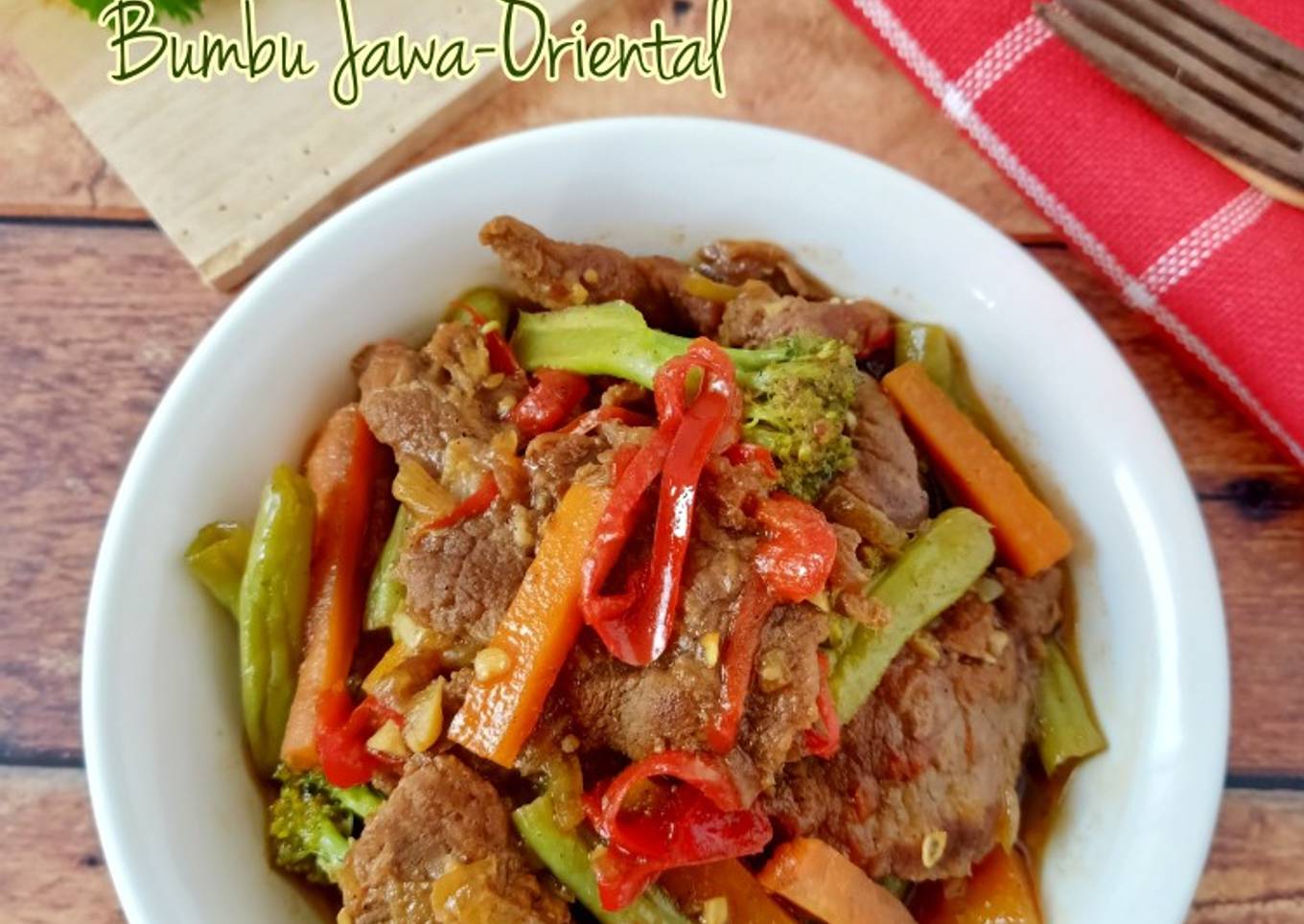 744. Daging Bumbu Jawa-Oriental