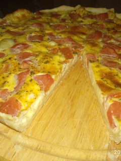Una foto de Tarta Caprese