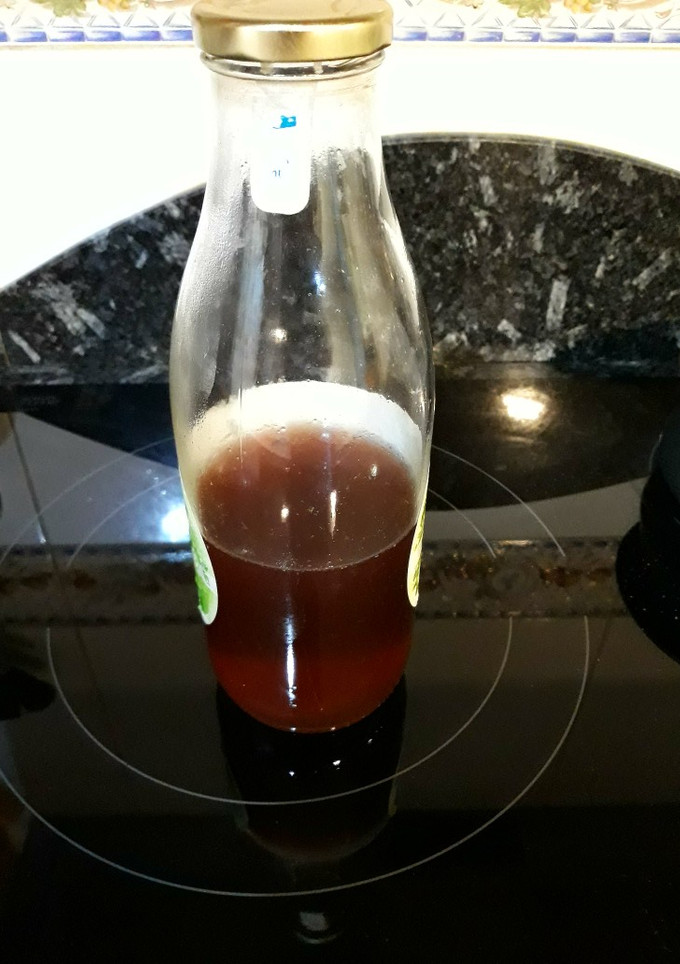 Una foto de Infusión de piel de plátano