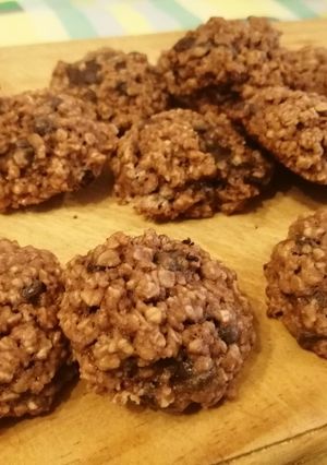 Una foto de Galletas avena chocolate y chip de chocolate *SIN AZÚCAR*