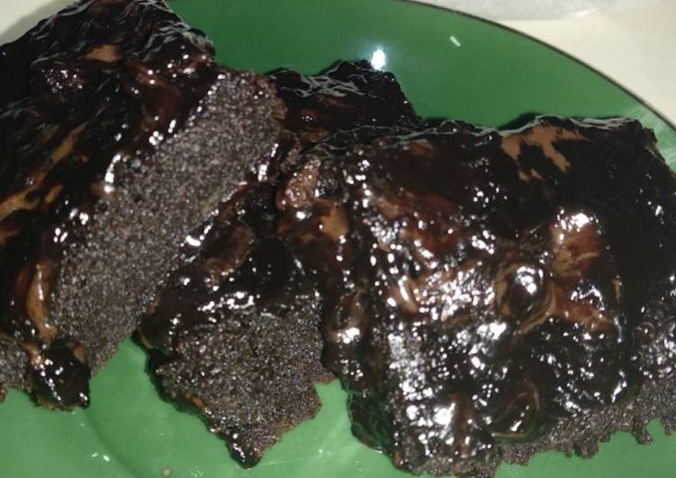 Bagaimana Membuat Super moist steam chocolate cake, Lezat Sekali