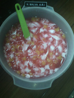 Foto resep Es kelapa muda buble jelly simple •_^