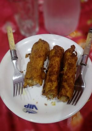 A picture of Vegetables bread rolls.
