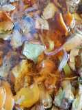 Hongos deliciosos en escabeche