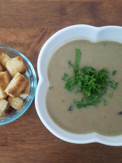 صورة لوصفة طريقة عمل شوربة الفطر