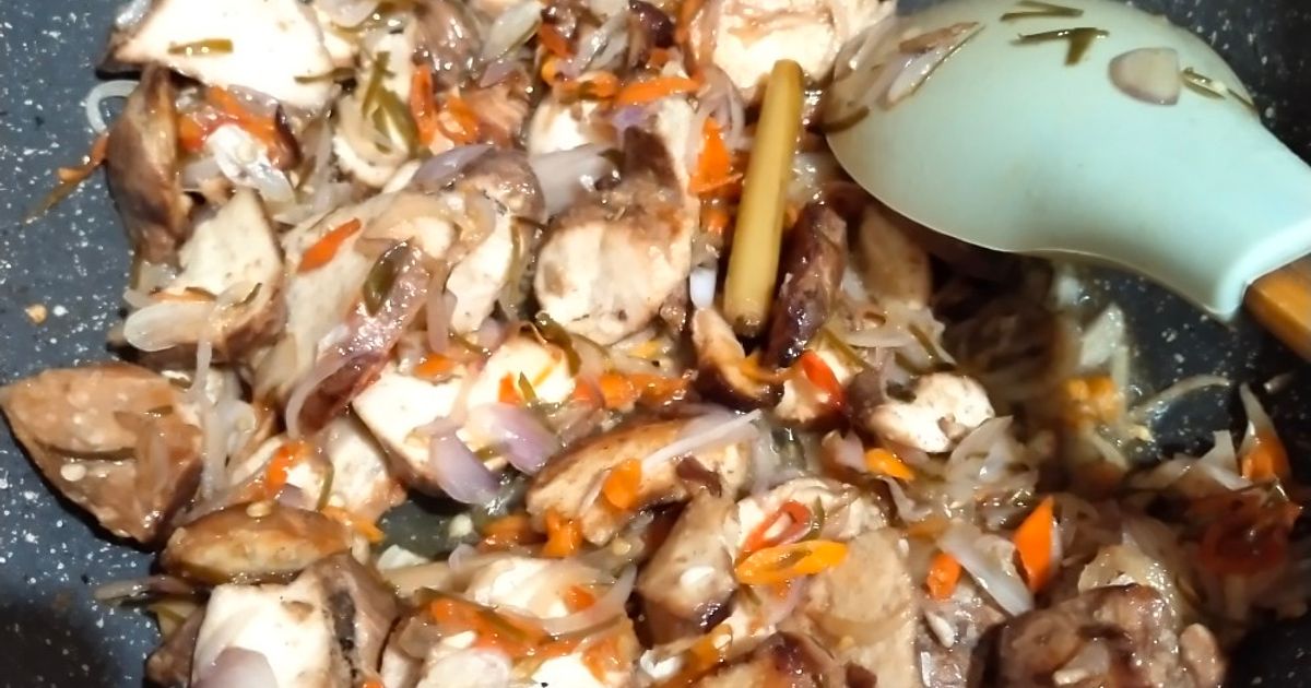 Ayam asap sambal matah