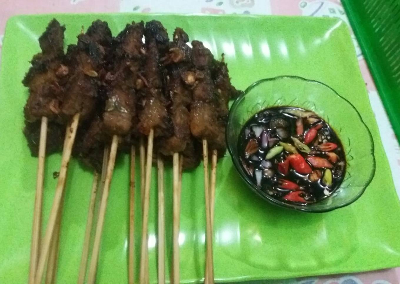 Sate Sapi bumbu Ketumbar